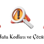 pos hata kodları ve çözümleri